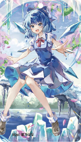 東方Project アクリルキーホルダー チルノn-1　-ハチワレキッド-