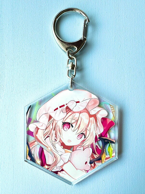 東方projectアクリルキーホルダー「フランドール・スカーレット3」　-きっどているず- 東方キーホルダー