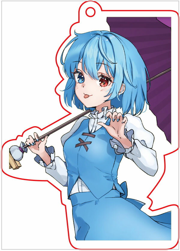 東方project「多々良小傘12-5」アクリルキーホルダー　-ぱいそんきっど- 東方Projectキーホルダー