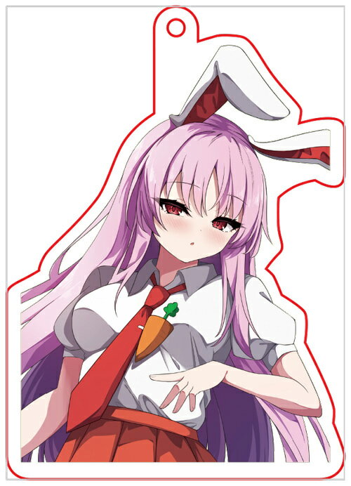 東方project「鈴仙優曇華院イナバ13-2」アクリルキーホルダー　-ぱいそんきっど- 東方キーホルダー