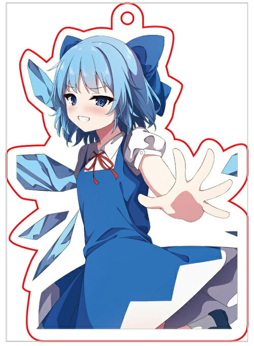 乐天商城 - 東方project「チルノ13-2」アクリルキーホルダー　-ぱいそんきっど- 東方キーホルダー