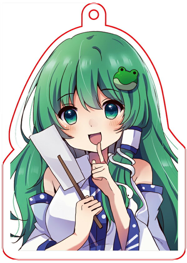 楽天市場】東方project 早苗 アクリルキーホルダーの通販
