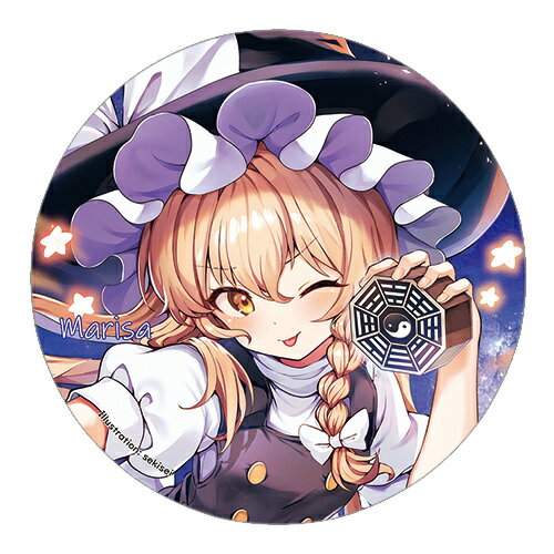 楽天市場】東方 缶バッジ 魔理沙の通販