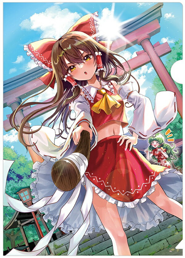 楽天市場】東方 クリアファイル 霊夢の通販