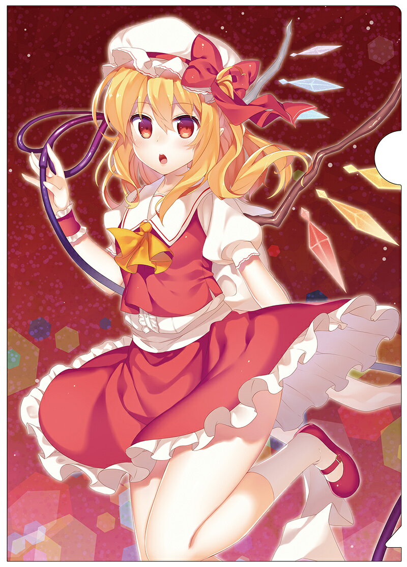 東方Projectクリアファイル 東方クリアファイル フランドール3　-AbsoluteZero-