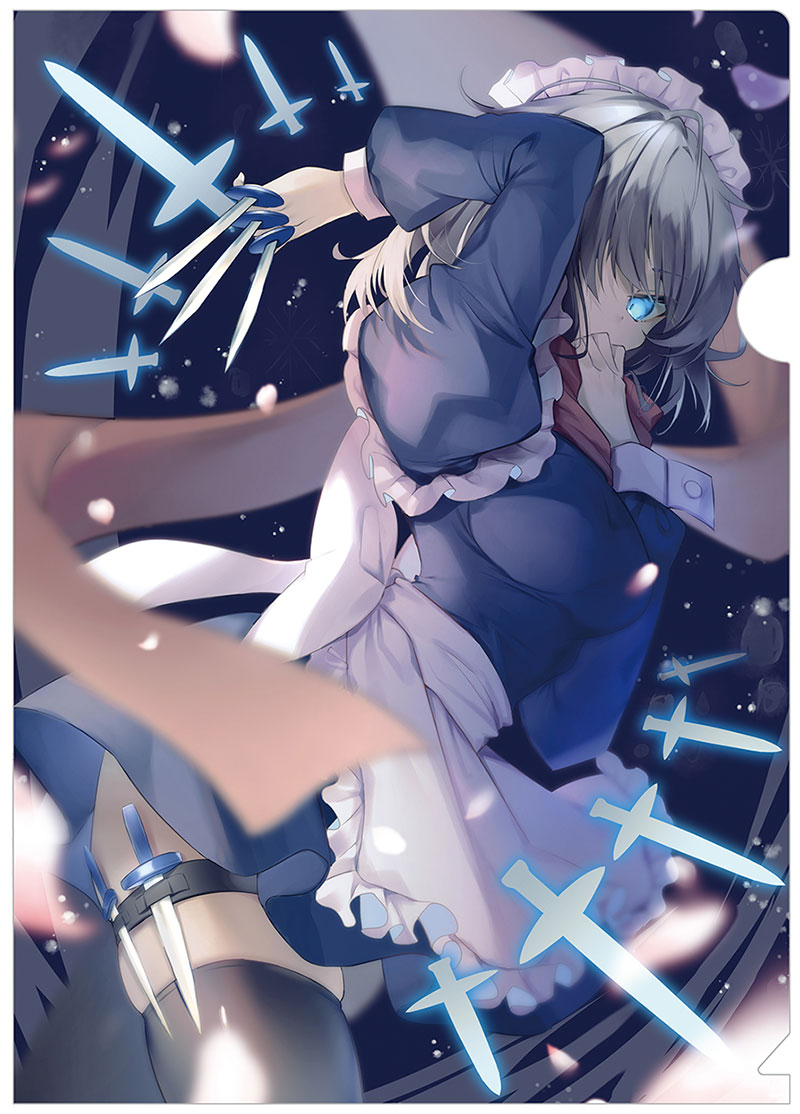 楽天市場】東方project クリアファイル 咲夜の通販