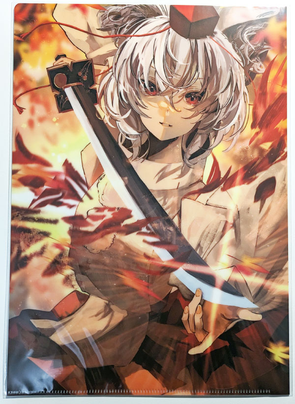 乐天商城 - 東方Projectクリアファイル 椛(画:餅憑ちひろ)　-あにまる製菓-