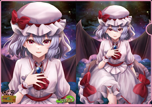 乐天商城 - 東方projectクリアファイル「レミリアスカーレット1」　-きっどているず- 東方クリアファイル