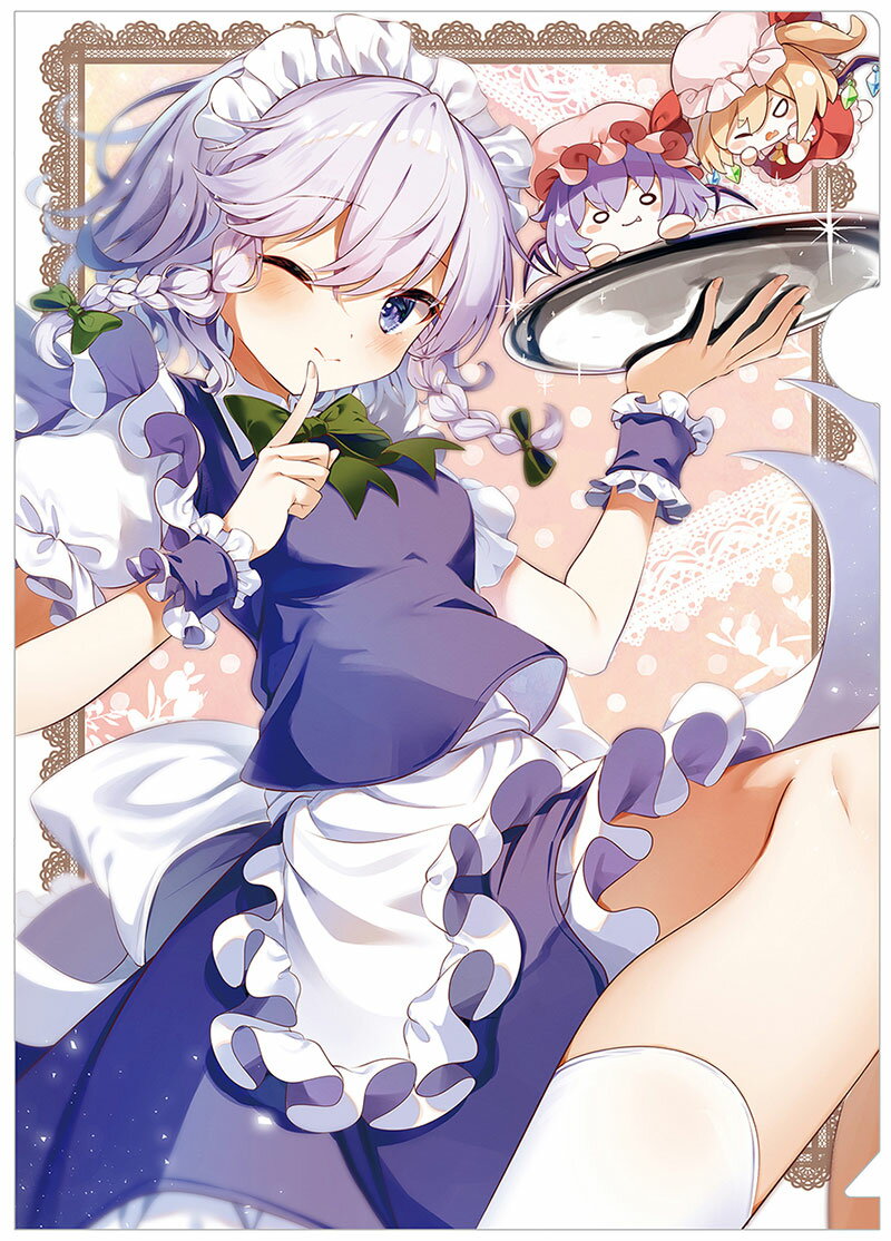 楽天市場】東方project クリアファイル 咲夜の通販