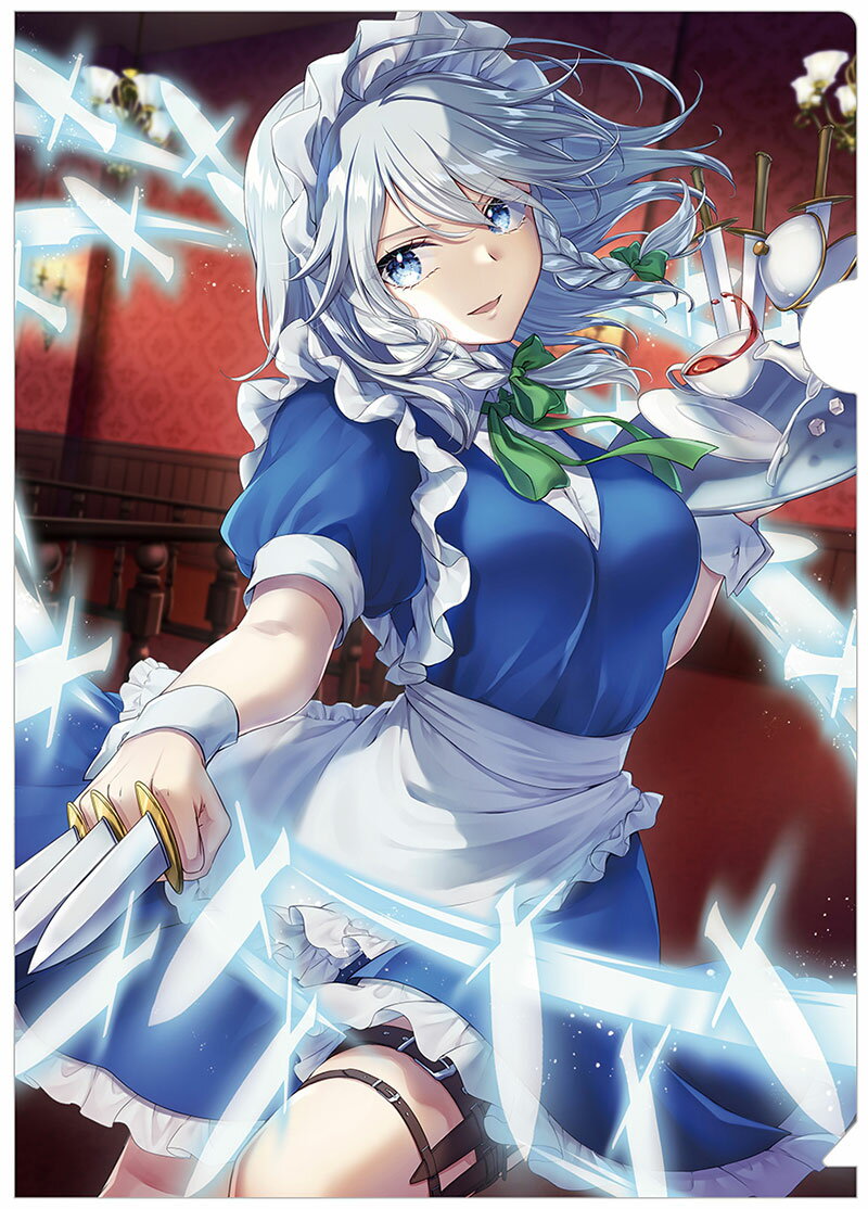 楽天市場】東方project クリアファイル 咲夜の通販