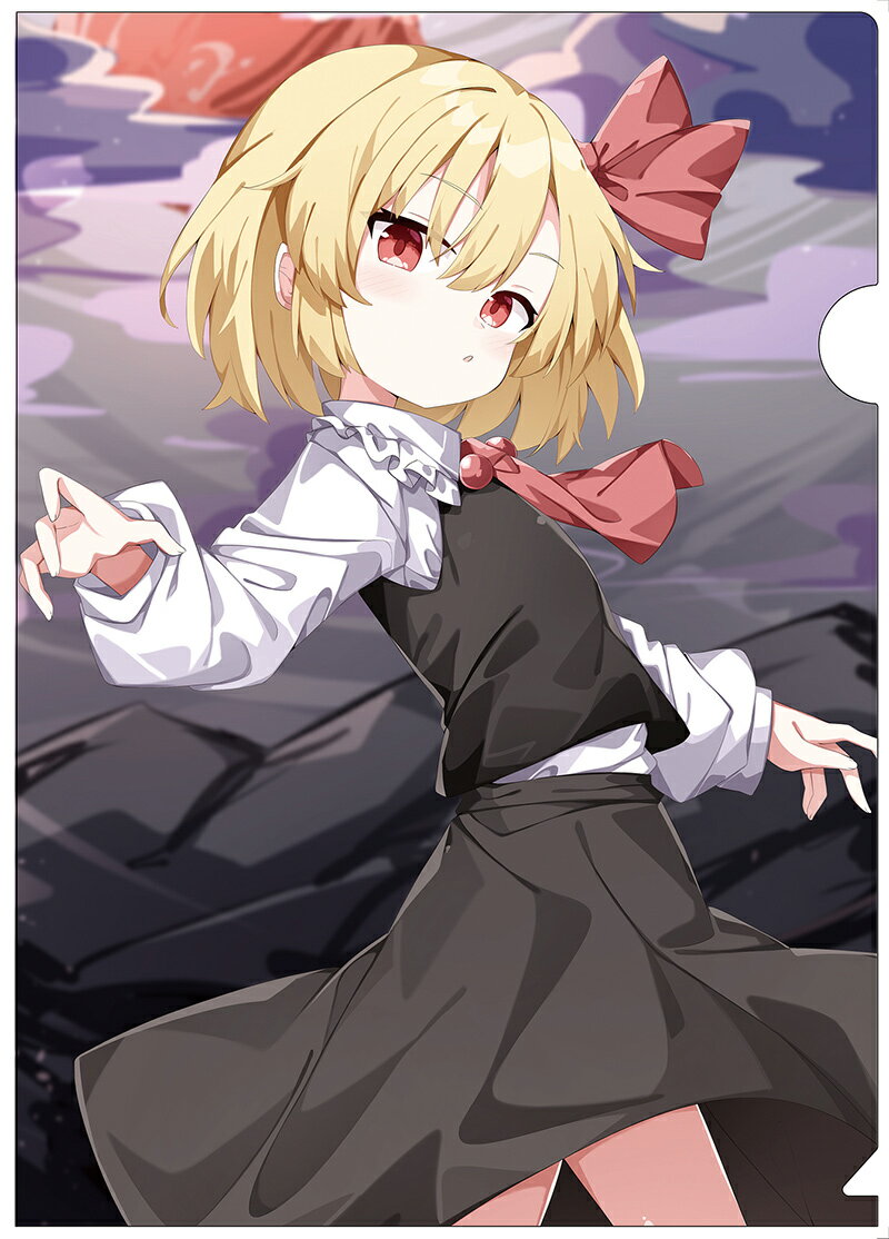 東方project　ルーミア A4クリアファイル 13枚セット 東方 ルーミア（ファイル、ケース）｜文具、ステーショナリー