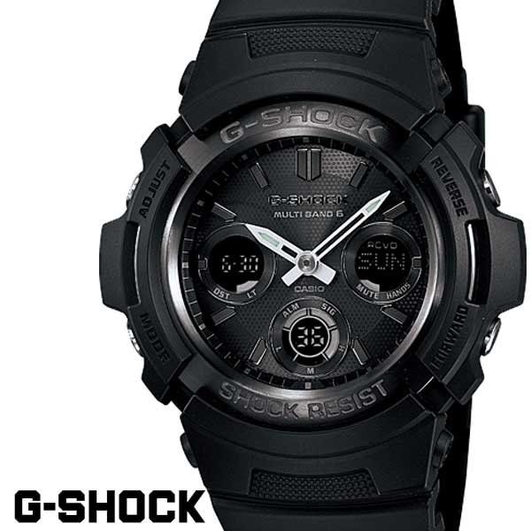 G-SHOCK 腕時計 メンズ G-SHOCK ジーショック 電波ソーラー 黒 ブラック デジタル アナログ ブランド メンズ 腕時計 AWG-M100B-1A G－SHOCK Gショック CASIO カシオ