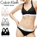 Calvin Klein カルバンクライン QF1654 COTTEN PADDED BRALETTE レディース ブラジャー ブラ ノンワイヤー 下着 アンダーウェア 下着 綿 コットン スポーツ