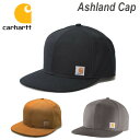 Carhartt カーハート Ashland Cap 101604 キャップ 帽子 メンズ レディース おしゃれ コットン carhartt 人気 コーデ 正規品 ブラック ブラウン グレー