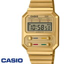 【送料無料】カシオ スタンダード STANDARD DIGITAL 腕時計 CASIO A100WEG-9A ゴールド 並行輸入品 【追跡可能メール…