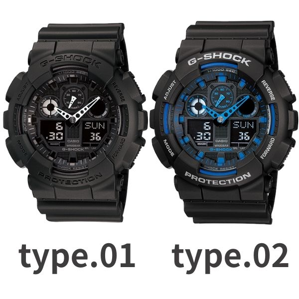 CASIO G-SHOCK ジーショック アナデジ 黒 ブラック デジタル アナログ ブランド メ...