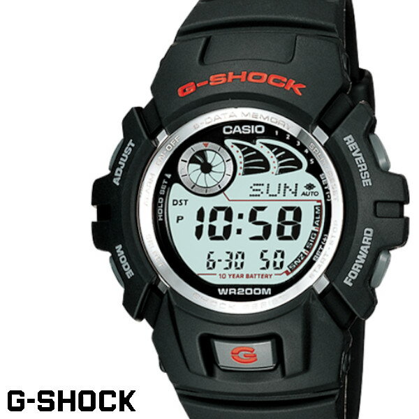 CASIO カシオ G-SHOCK Gショック G-2900F-1V メンズ 腕時計 デジタル ブラ ...