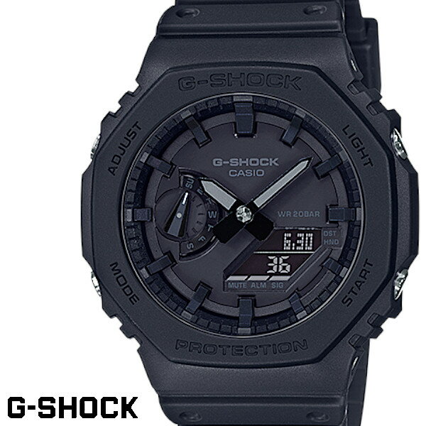 CASIO G-SHOCK ジーショック メンズ 腕時計 GA-2100-1A1 ブラック 黒 カーボンコアガード構造