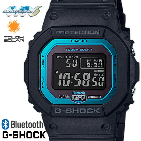 G-SHOCK å ӻ Ǥɤ  men's ǥ Ladies Bluetooth GW-B5600-2 ֥å ֥롼פ򸫤