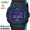 G-SHOCK W[VbN rv łǂ Y men's fB[X Ladies Bluetooth GW-B5600BL-1 ubN p[v