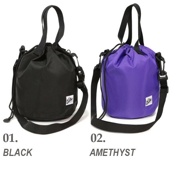 【スーパーSALE】DRIFTER ドリフター DRAWSTRING POUCH ドローストリングポーチ 巾着 メンズ レディース おでかけ 旅行 流行り DFV1200 420デニール パッククロスナイロン【追跡可能メール便】