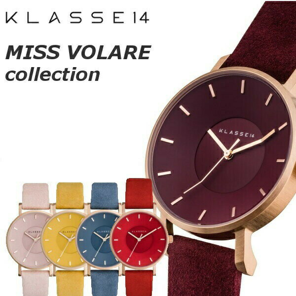  腕時計　MISS VOLARE クラッセ14 38mm レディース VO17MV001W VO17MV002W VO17MV003W VO17MV004W VO17MV005W