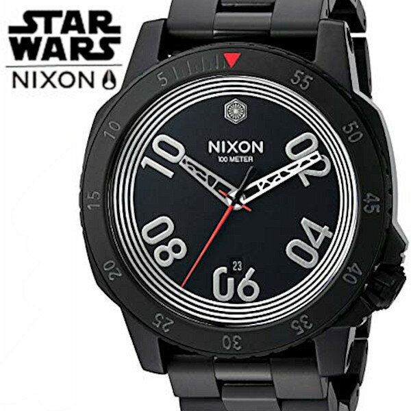 センスのいいメンズ腕時計 二クソン NIXON STAR WARS スターウォーズ ブラック a506 sw2444 00 腕時計 メンズ うでどけい おしゃれ 通勤 通学 レア ブランド【海外正規品】【送料無料 あす楽】【NIXON STAR WARS】