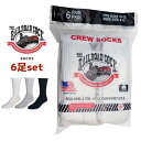 レイルロードソックス THE RAILROAD SOCK 靴下 6足セット メンズ ソックス 正規品 プレゼント 誕生日 ギフト おすすめ Mens Crew Sock アメリカ製 米国製 made in USA 無地