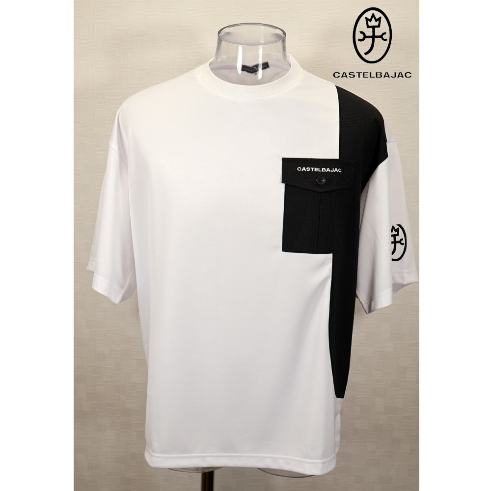 Rakuten - ★2025 春夏【25周年*002*】 40%OFF カステルバジャック・クルーマックス・切替Tシャツ＜Mサイズ・Lサイズ・LLサイズ＞-bc220・bc221・bc222