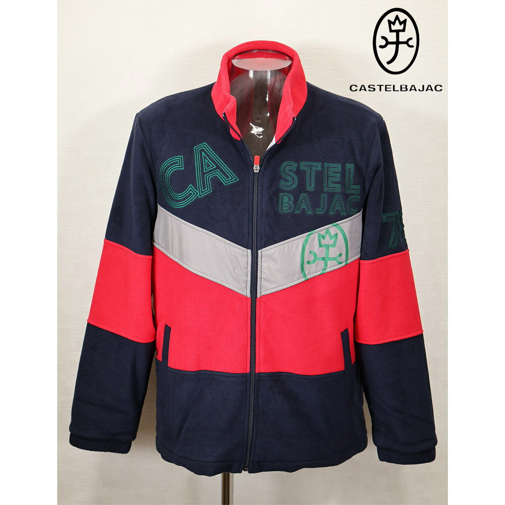 ★2024 秋冬 ・カステルバジャック・50％OFF・【*002*】フリースブルゾン（切替蓄熱裏地付き）＜Lサイズ・LLサイズ＞-bb362・bb363