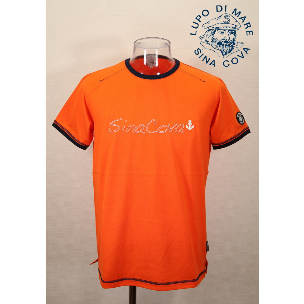 Rakuten - ★シナコバ【25周年*001*】60％OFF・春夏半袖Tシャツ＜M・Lサイズ＞【ゆうパケット発送となります】オレンジ-ou279・ou280