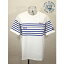 ★シナコバ【*001*】<30%OFF>半袖Tシャツ<L・LLサイズ>ホワイト×ブルー・ボーダー-ea110・ea111 20,020円