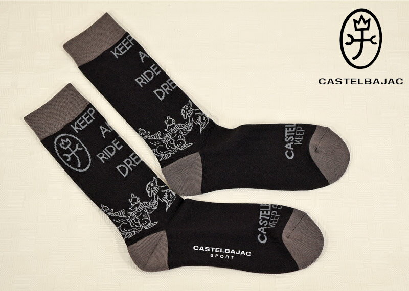 ★2025 秋冬 新作 カステルバジャック【*002*】カジュアル・ロングソックス（2足までゆうパケット発送致します）（ラッピングは不可）-b..