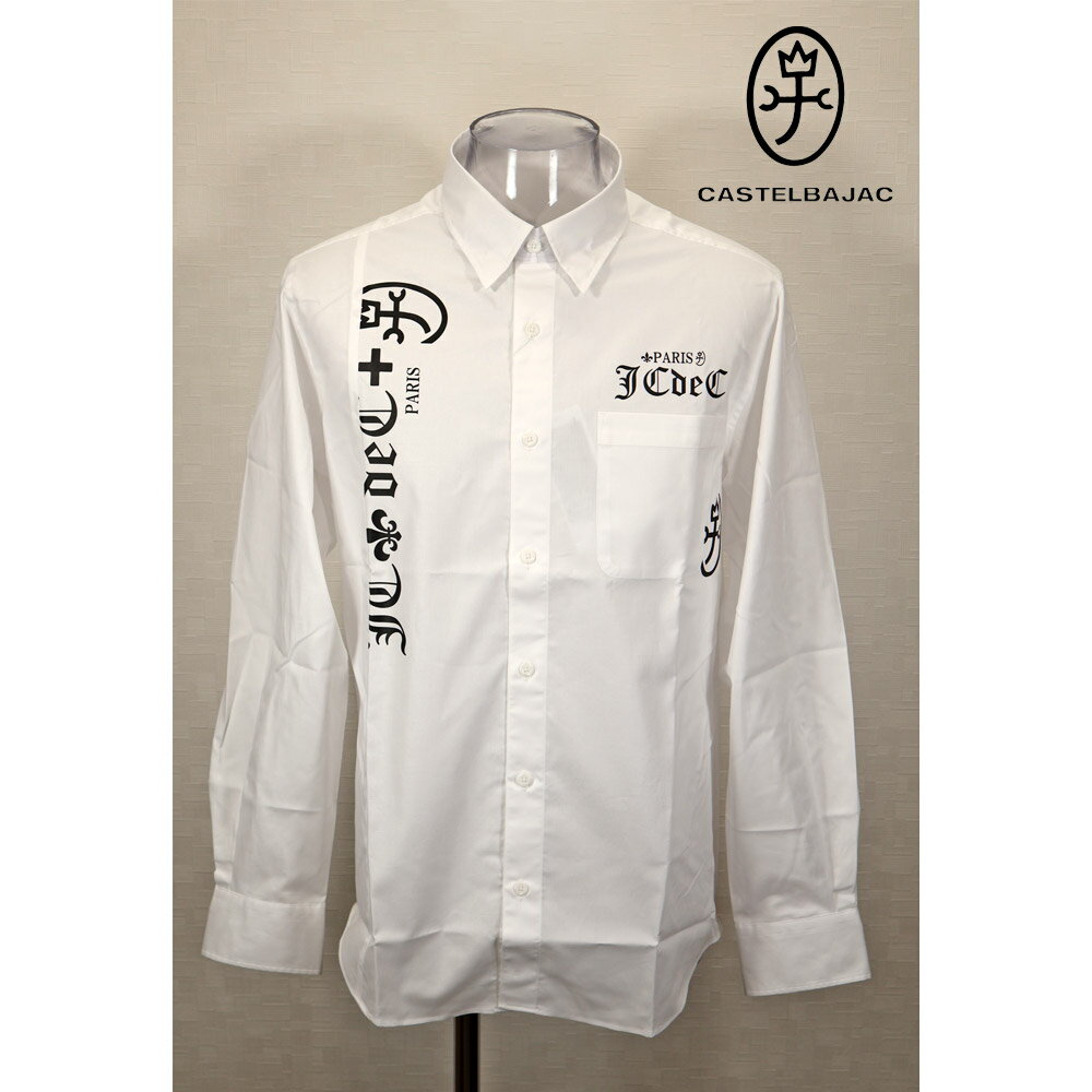 Rakuten - ★2025 秋冬 新作 カステルバジャック【*002*】30%OFF・オックス・シャンブレー・長袖ボタンダウンシャツ＜Mサイズ・Lサイズ・LLサイズ＞-be16・be17・be18