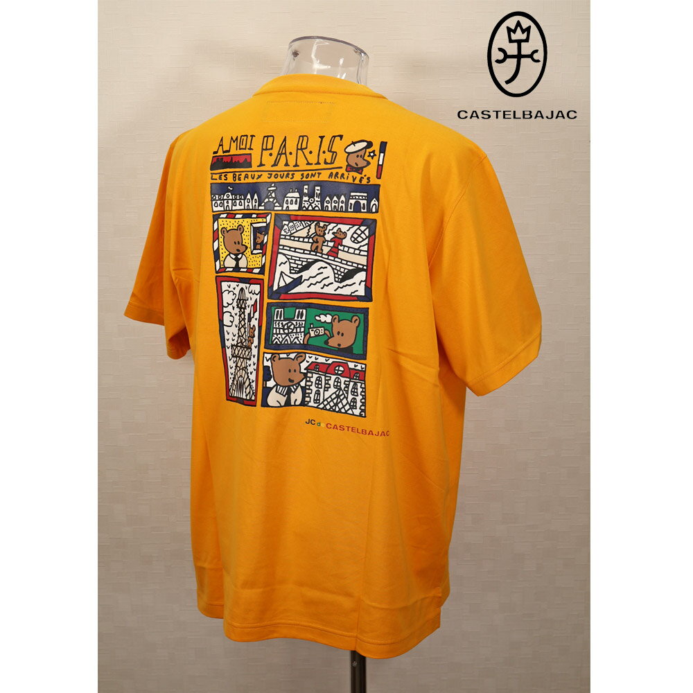 Rakuten - ★2026 春夏 新作 カステルバジャック【*002*】半袖・Tシャツ・カステルバジャック・アート・プリント＜Mサイズ・Lサイズ・LLサイズ＞-bf143・bf144・bf145