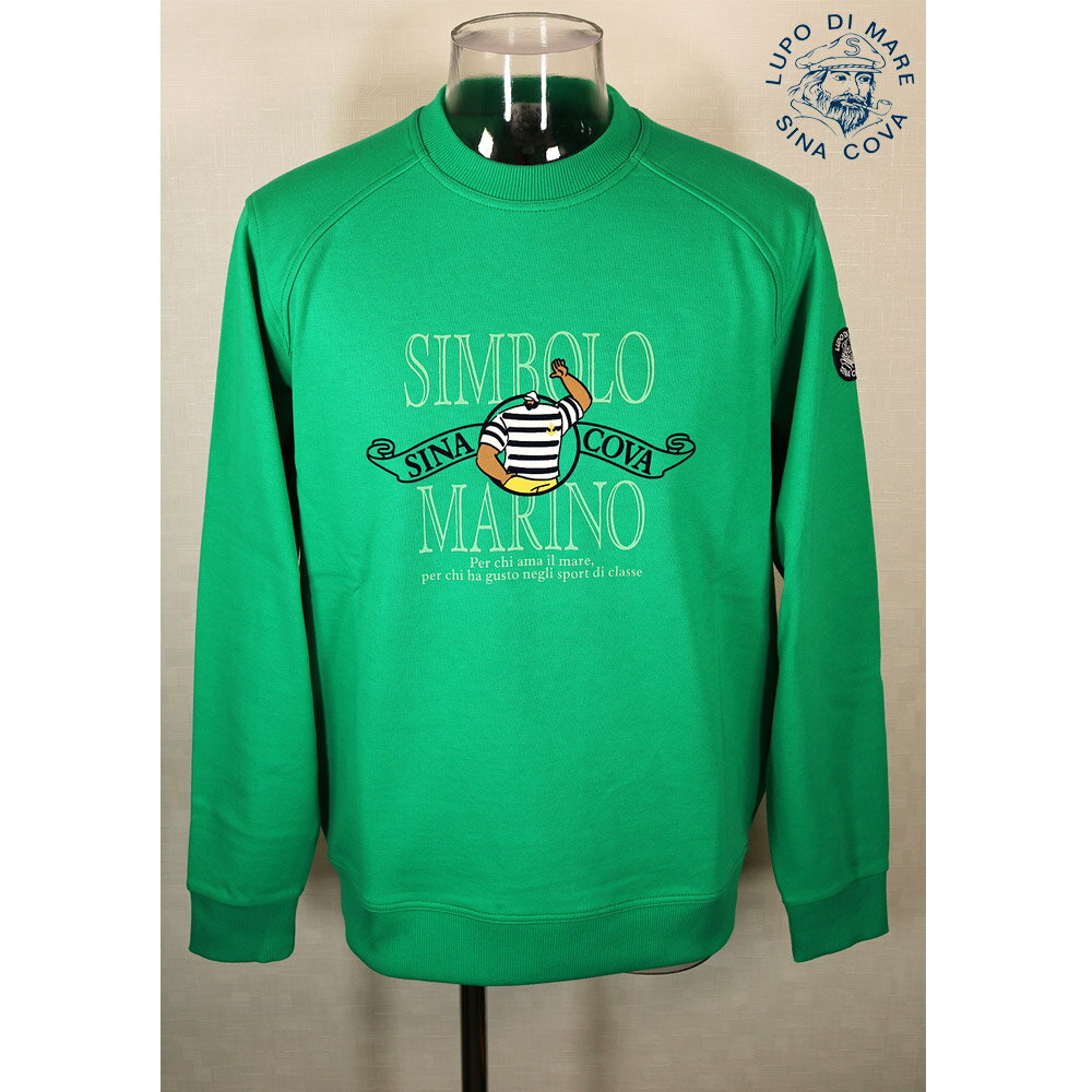 Rakuten - ★シナコバ【*001*】2024・春・夏＜30%OFF＞ クルーネックトレーナー＜Lサイズ＞グリーン-ec3