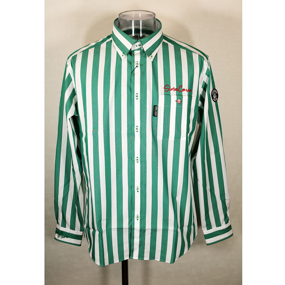 ★シナコバ【*001*】2024・春・夏＜30%OFF＞ボタンダウンシャツ＜Mサイズ・Lサイズ＞ホワ