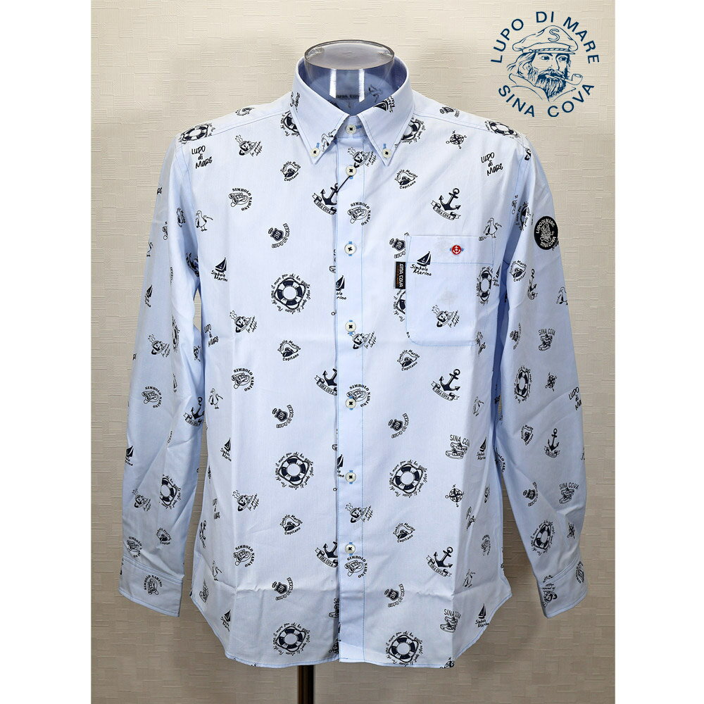 Rakuten - ★2024 秋冬 ・ シナコバ【*001*】【ebee】30%OFF・長袖ボタンダウンシャツ＜キングサイズ＞-ee55