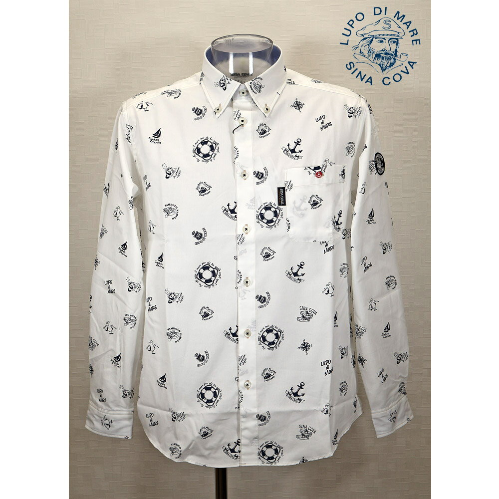 Rakuten - ★.2024 秋冬 ・ シナコバ【*001*】【ebee】30%OFF・長袖ボタンダウンシャツ＜Lサイズ・LLサイズ＞-ee56・ee57