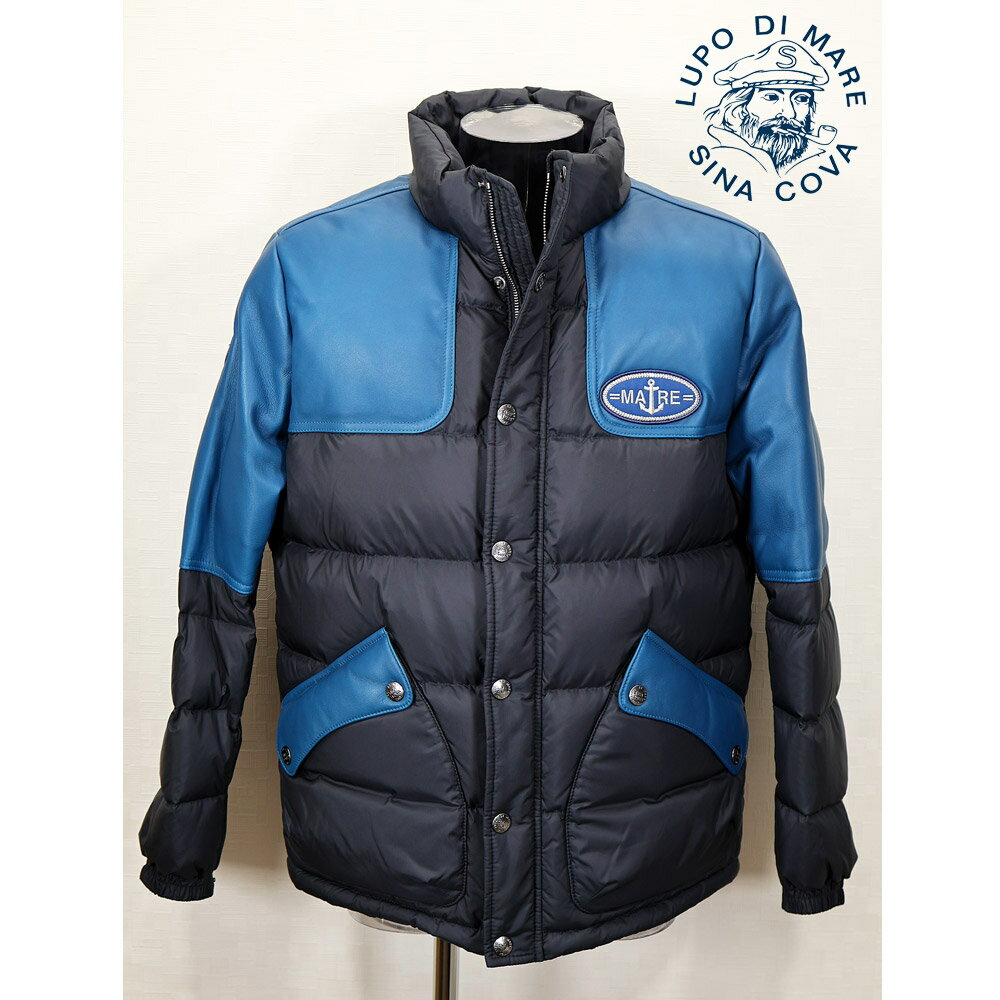 Rakuten - ★2024 秋冬 ・ シナコバ【*001*】【ebee】40％OFF・レザー切替ダウンジャケット ＜Lサイズ・LLサイズ＞-ee108・ee109