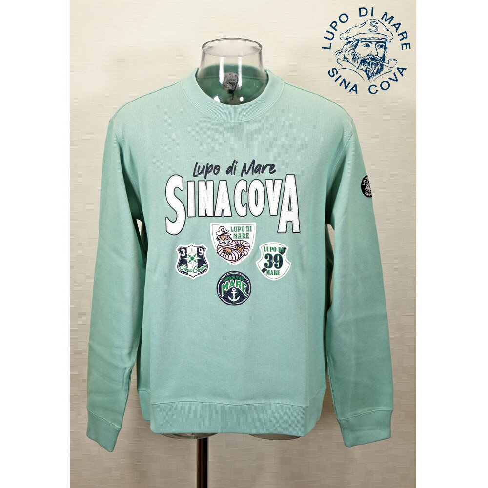 ★2025 秋冬 新作 シナコバ【*001*】30%OFF・クルーネックトレーナー【Wフェイス素材】＜Mサイズ・Lサイズ・LLサイズ＞-eg25・eg26・eg27