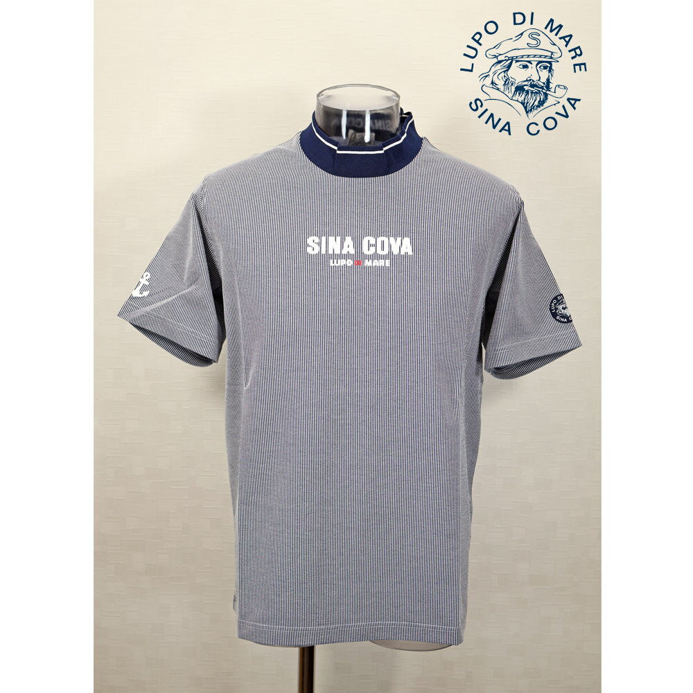 Rakuten - ★シナコバ　【*001*】　2026・春夏・新作・半袖モックネックTシャツ＜Mサイズ・Lサイズ・LLサイズ＞-eh117・eh118・eh119