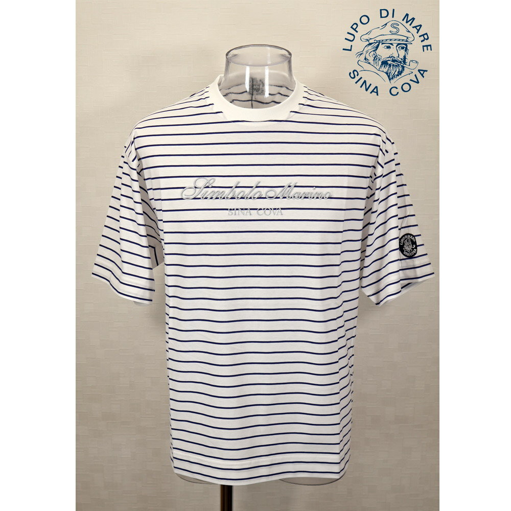 Rakuten - ★シナコバ　【*001*】　2026・春夏・新作・ボーダー柄ドロップショルダーTシャツ＜Mサイズ・Lサイズ・LLサイズ＞-eh188・eh189・eh190