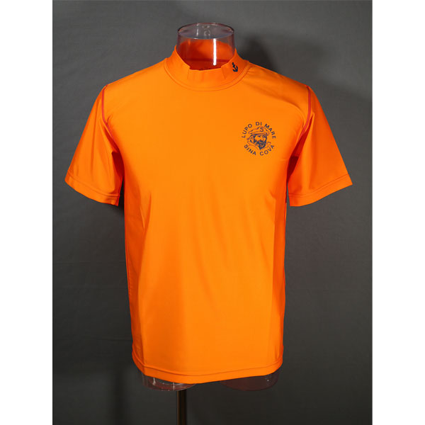 ★シナコバ＜40％OFF＞春夏ラッシュガードTシャツ＜Mサイズ＞オレンジ-kd1