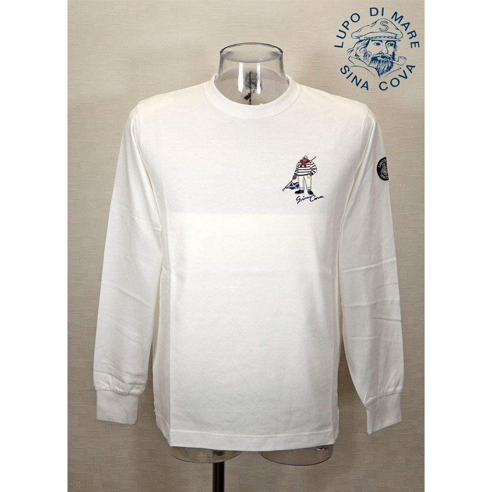 Rakuten - ★シナコバ【*001*】＜30％OFF・SINA COVA & Guest-One コラボTシャツ　限定品＞秋冬長袖Tシャツ＜キングサイズ＞白-kt71
