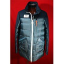 ★シナコバ【*001*】【*BIG SALE*】50%OFF・秋冬ダウンハーフコート<M・L・LLサイズ>ネイビー-kv75・kv76・kv77