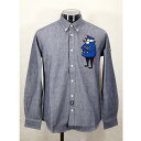 ★シナコバ【*001*】【*BIG SALE*】60%OFF・秋冬長袖ボタンダウンシャツ<Mサイズ>kw576(4)