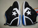 ★(36)CONVERSE FIYST STAR MINI RS 2 BLAK/WHT。 ★甲の使用素材は通気性あるナイロンメッシュ＋ソフトな合成素材（補強部位）仕様。 ★靴底の使用素材はグリップ性の強いソフトな合成で底を仕様。 ★インソールはクッションを吸収するソフトなカップインソール搭載で洗いが可能です。 ★超軽量！12センチ時片方＝50グラムです。パステルカラーのブルーに人気のスターラインのモデルです。 ★思わずスキップしたくなる可愛いモデルをファーストシューズとしてお勧めいたします。