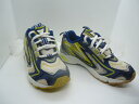 ★ASICS HI-SPEED HSJ-259ジュニアスポーツ EE ブルー/ホワイト/イエロー 21,5cm。