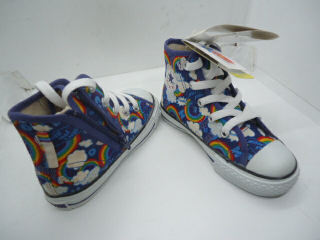★CHILD CONVERSE ALL STAR RB RZ HI NO-3C492 BLUE。